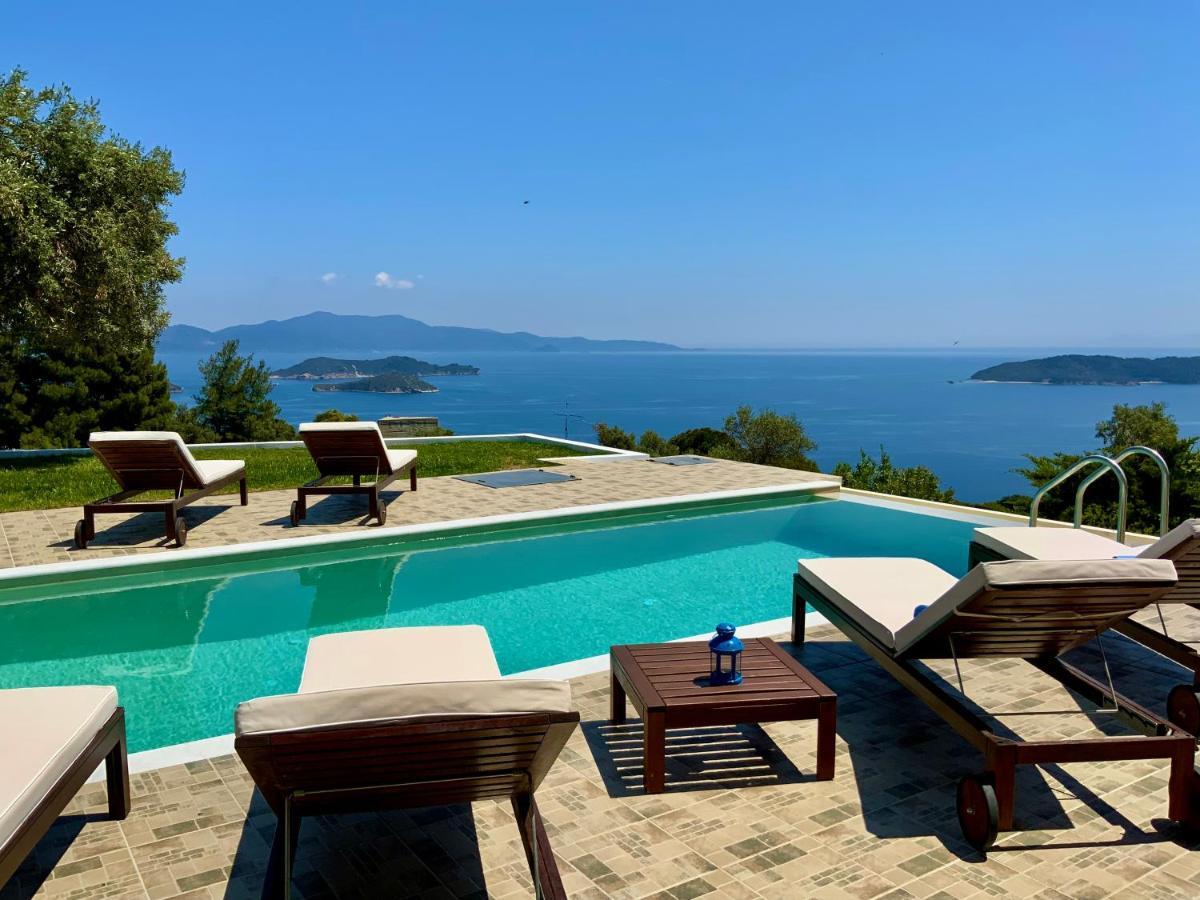 Villa Azure Katsaros  Exterior foto