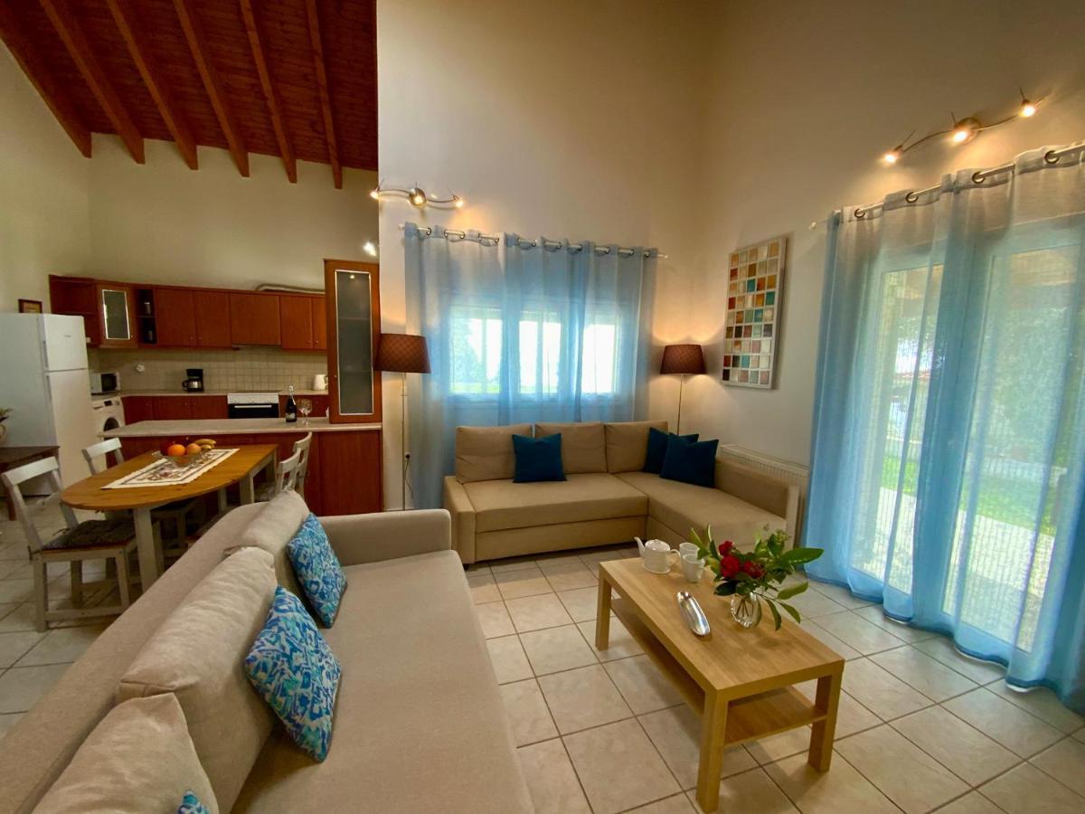 Villa Azure Katsaros  Exterior foto