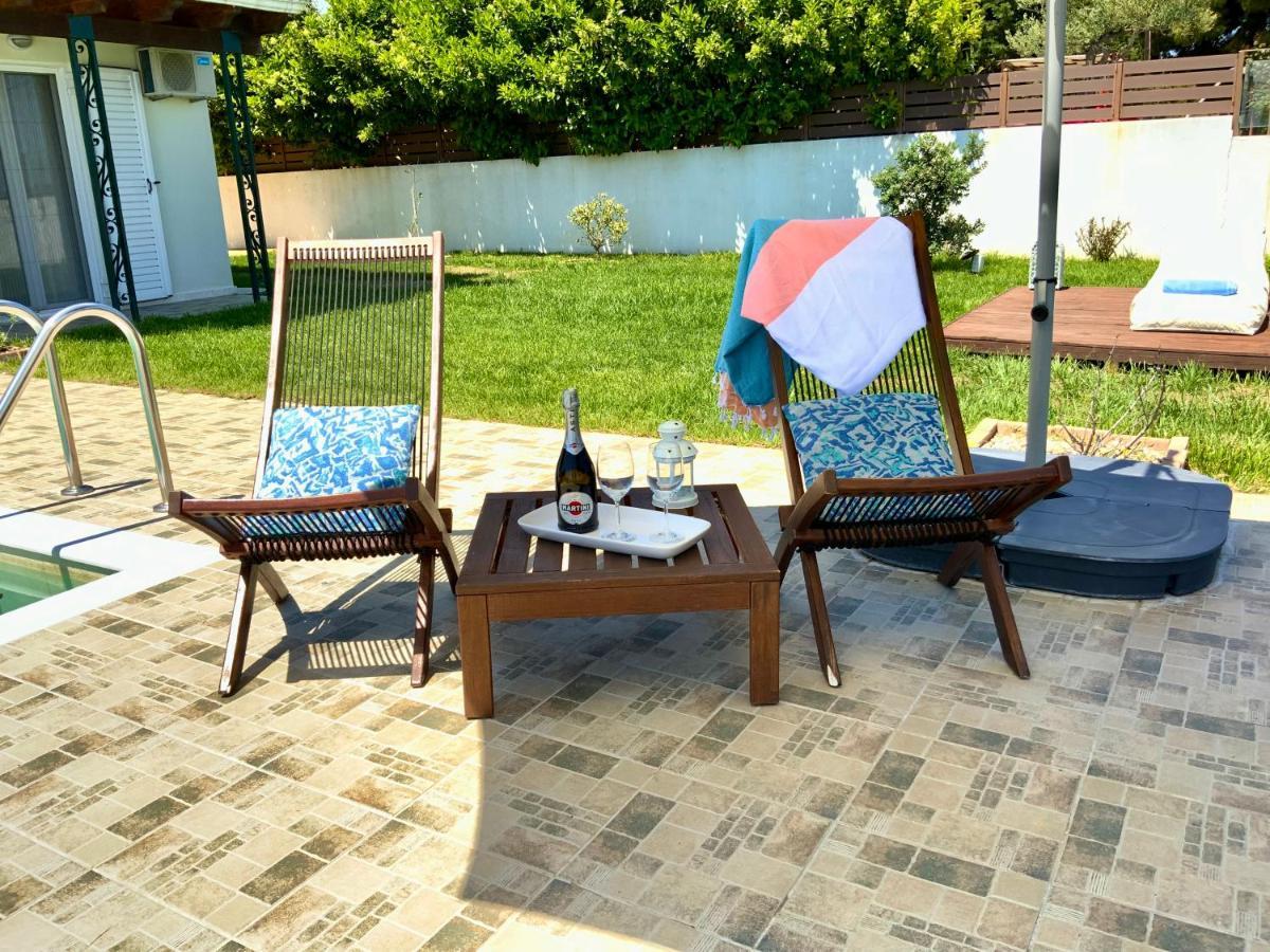 Villa Azure Katsaros  Exterior foto